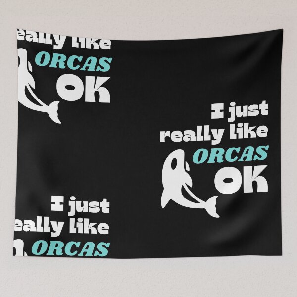 Item preview, I Just Really Like Orcas Ok Essential T-Shirt designed and sold by StoreSB.