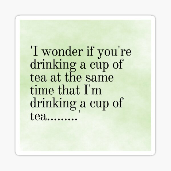 Tea Wonder Sticker