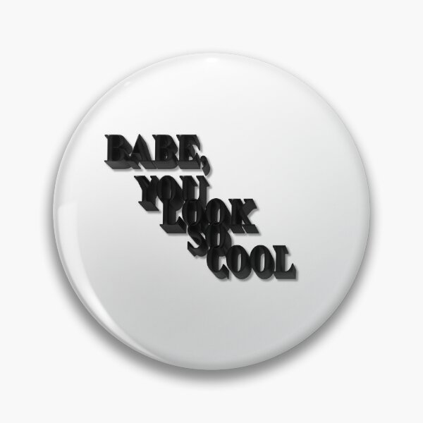 Item preview, The 1975 - Babe , you look so cool - Robbers designed and sold by LetiziaLorello.
