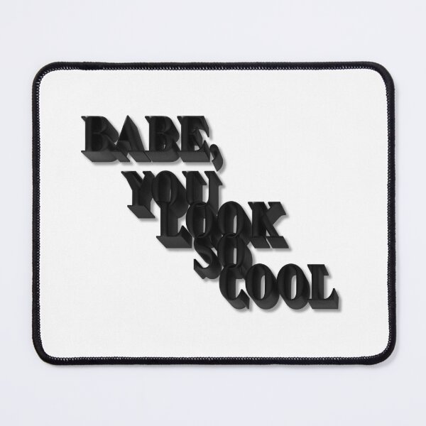 Item preview, The 1975 - Babe , you look so cool - Robbers designed and sold by LetiziaLorello.