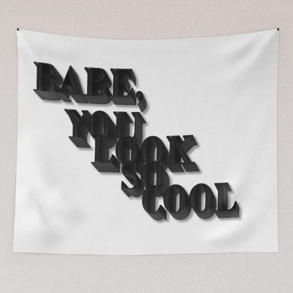 Item preview, The 1975 - Babe , you look so cool - Robbers designed and sold by LetiziaLorello.