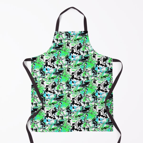 Artikelvorschau, Green Black Blue White Abstraction entworfen und verkauft von awsomepatterns.