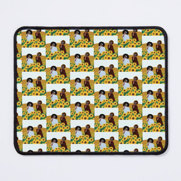 Item preview, Two people on sunflower field designed and sold by NutmegsDesign.