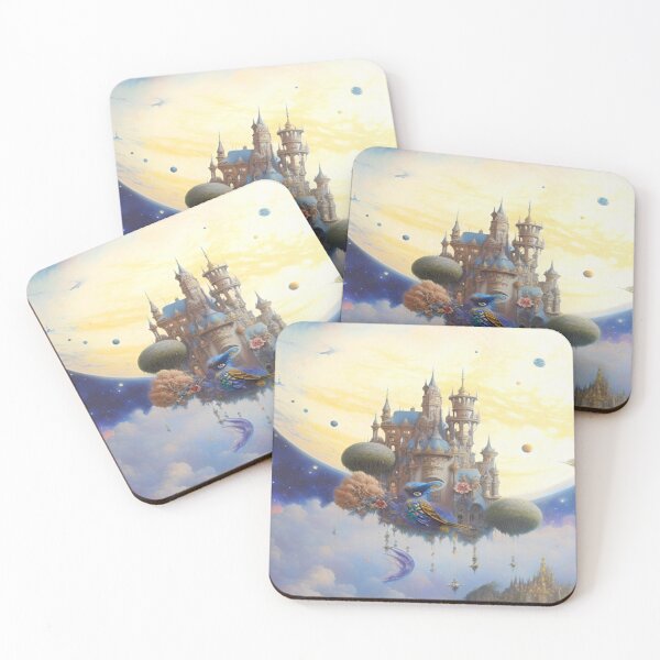 Item preview, Imaginative Castle Floating in the Clouds! designed and sold by Giulivo Store Graphic.