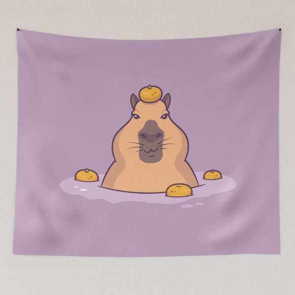 Item preview, Capybara Orange designed and sold by zoljo.