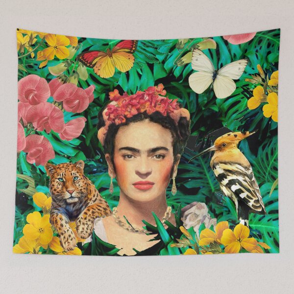 Item preview, Frida Kahlo Wild Animals designed and sold by Muycote.