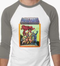He-Man Masters of the Universe Battle Scene Men's Baseball ¾ T-Shirt