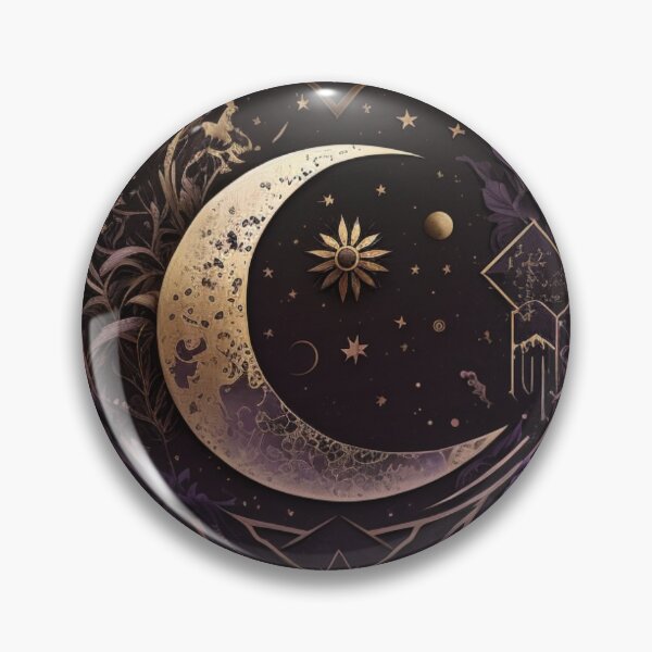 Item preview, Beautiful divination line moonstars paint designed and sold by VisionArtist Ca.