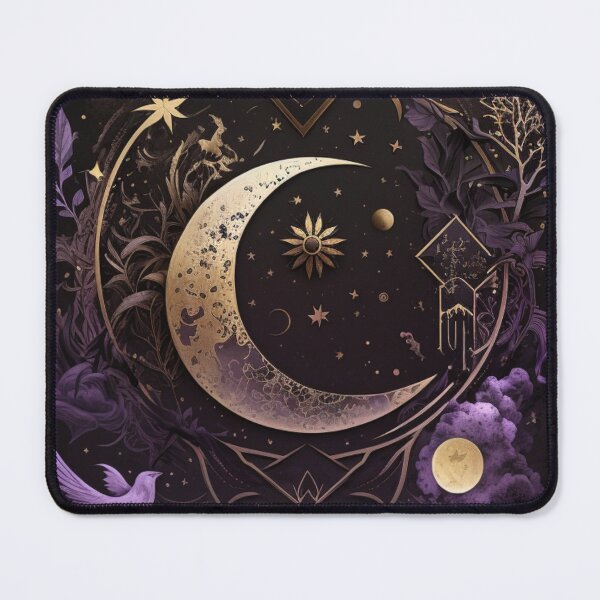 Item preview, Beautiful divination line moonstars paint designed and sold by VisionArtist Ca.