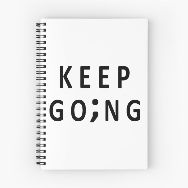 Item preview, KEEP GOING (Black Text) designed and sold by vsbarton.