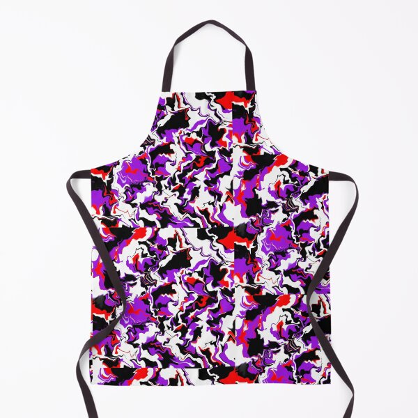 Item preview, Red Black Purple White Abstraction  designed and sold by awsomepatterns.