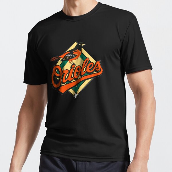 MLB, Shirts, Baltimore Orioles Raglan Hoodie Sweatshirt Adult Medium