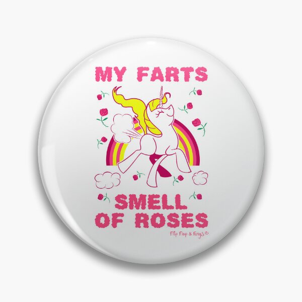 Item preview, My Farts Smell Of Roses Pony Rainbow Design designed and sold by atifG.