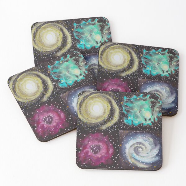 Item preview, Galaxy and Nebula Outer Space Collage designed and sold by CozyPixelFluff.