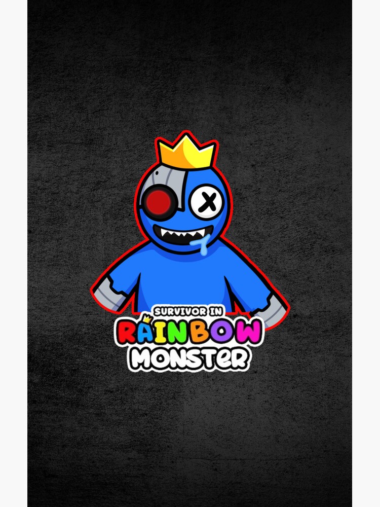 RAINBOW MONSTER, Blue Rainbow Friends. Blue Roblox Rainbow Friends  Character, roblox, video game.Halloween  Essential T-Shirt for Sale by  Mycutedesings-1