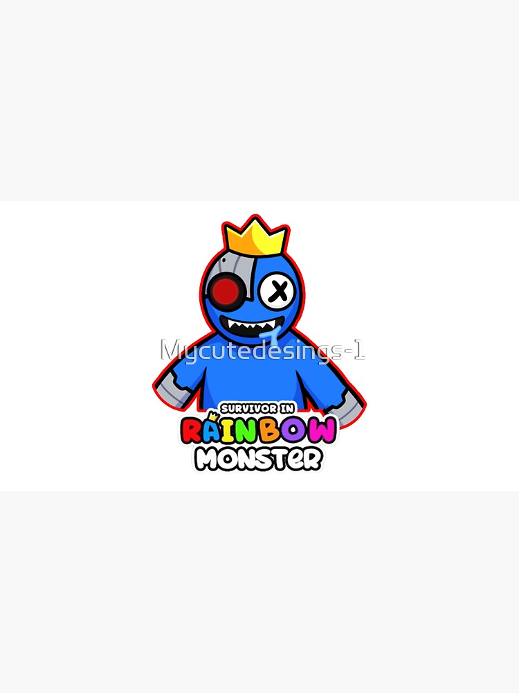 RAINBOW MONSTER, Blue Rainbow Friends. Blue Roblox Rainbow Friends  Character, roblox, video game. Halloween Kids T-Shirt for Sale by  Mycutedesings-1