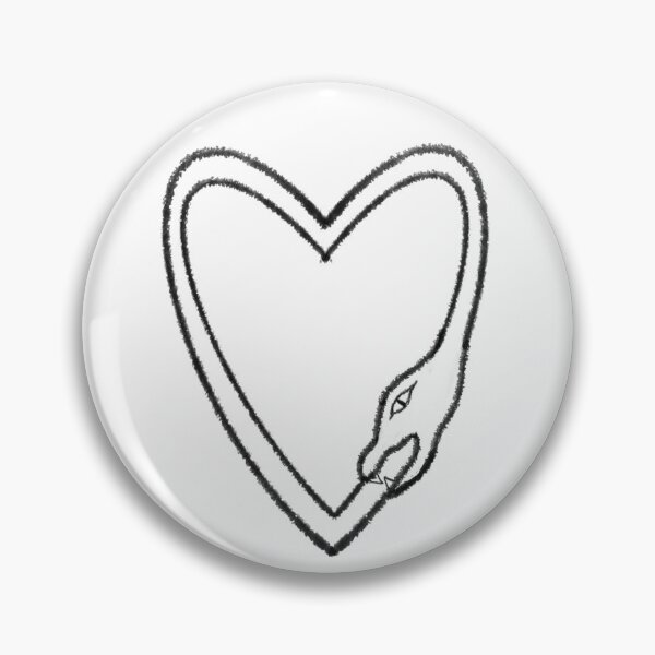 Item preview, Oroboros in the Shape of a Heart  designed and sold by LartenTurtlefin.