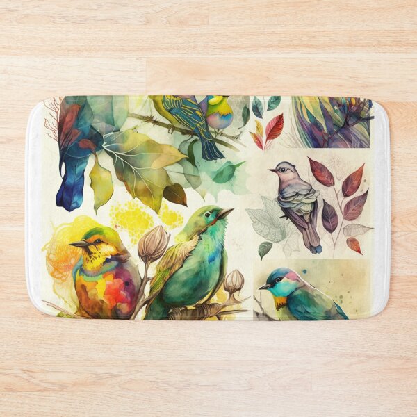 Item preview, everybirdy golder birds pattern designed and sold by printiesart.