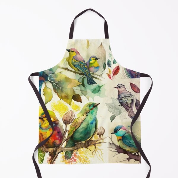 Item preview, everybirdy golder birds pattern designed and sold by printiesart.