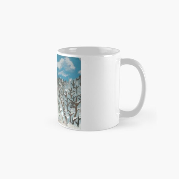 Snow Covered Mountains Classic Mug