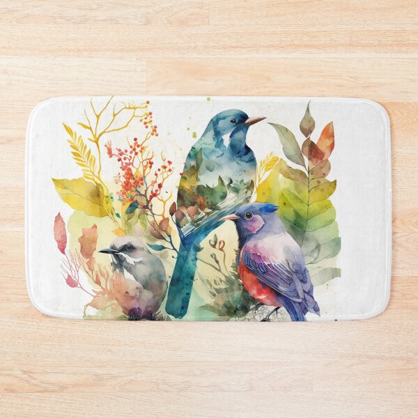 Item preview, everybirdy golder birds pattern designed and sold by printiesart.