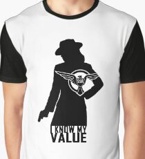 I Know My Value Graphic T-Shirt