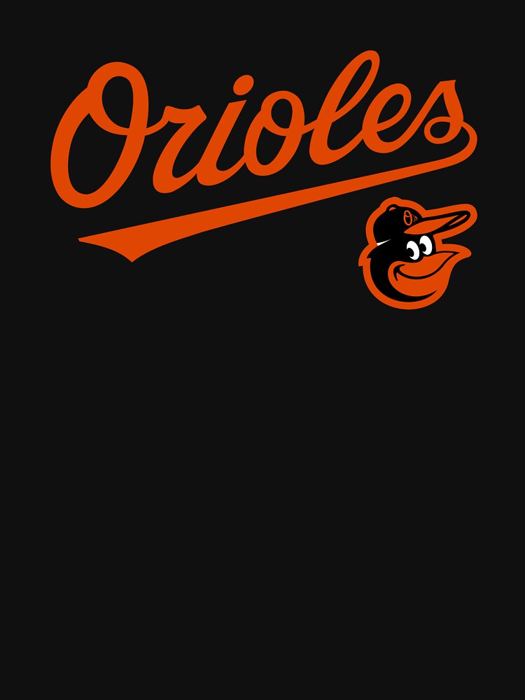 Nwt Baltimore Orioles MLB Logo L raglan T-Shirt L Cal Ripken Jr