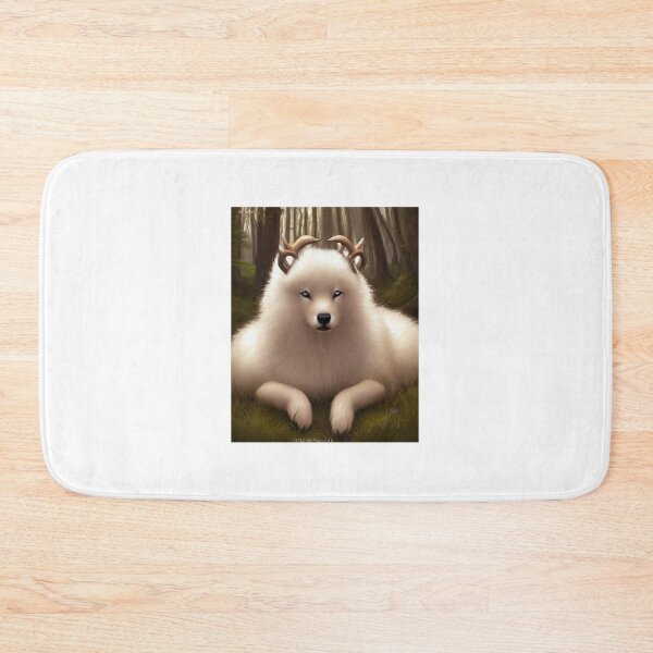 Item preview, Forest Samoyed designed and sold by TheGardenArtist.