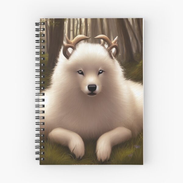 Item preview, Forest Samoyed designed and sold by TheGardenArtist.