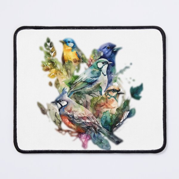 Item preview, everybirdy golder birds pattern designed and sold by printiesart.
