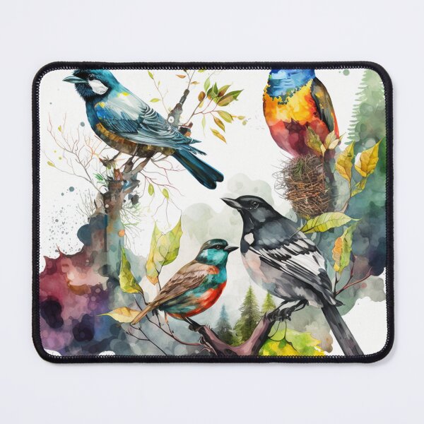 Item preview, everybirdy golder birds pattern designed and sold by printiesart.