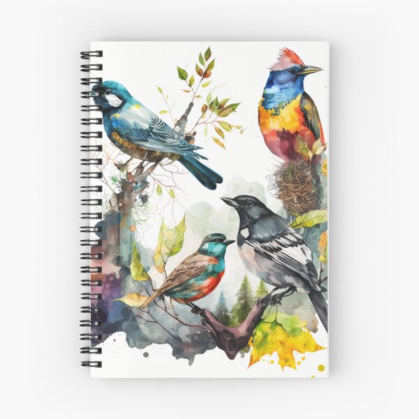 Item preview, everybirdy golder birds pattern designed and sold by printiesart.