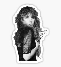 stevie nicks - bella donna, flowers Sticker
