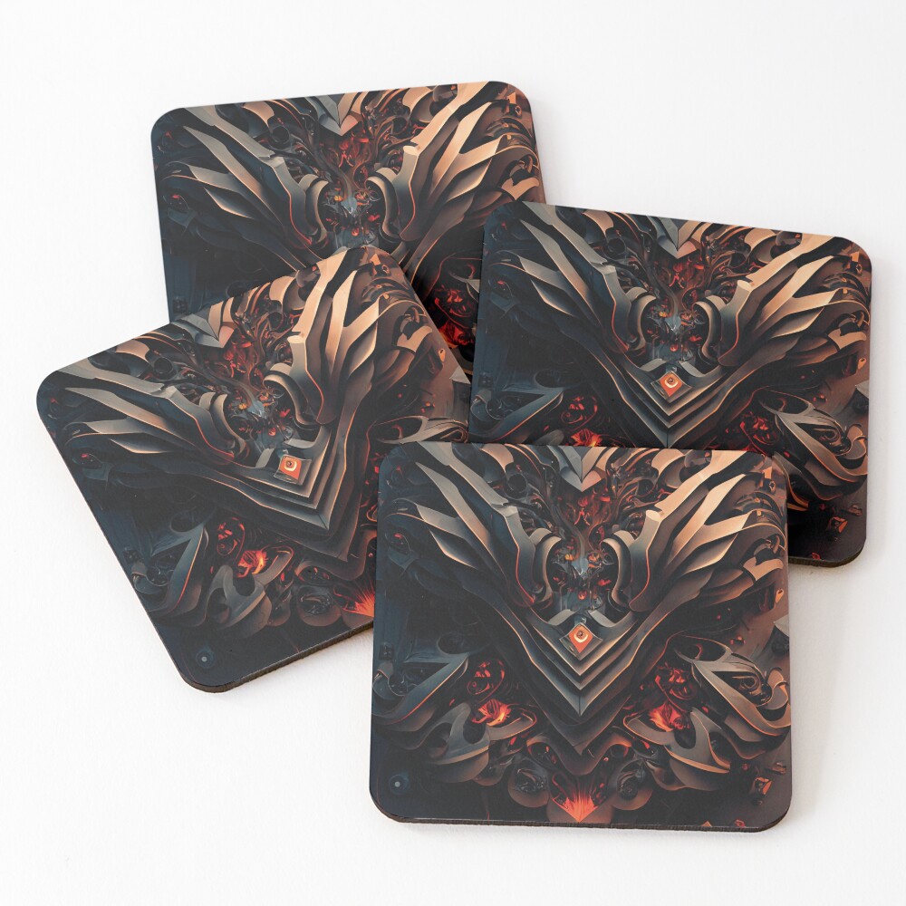 Item preview, Coasters (Set of 4) designed and sold by AutumnAI.