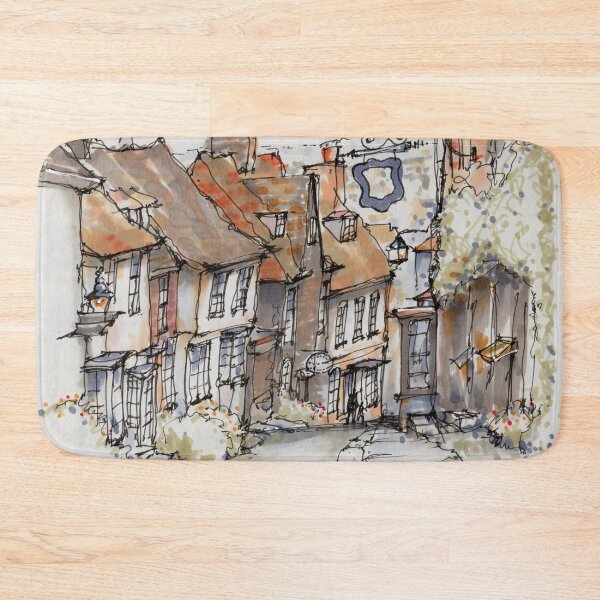 Item preview, Street Scene in England designed and sold by Gregg Brown.