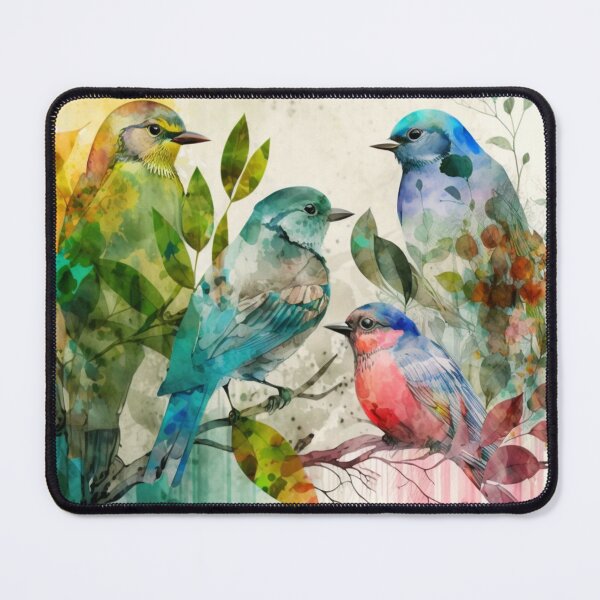 Item preview, everybirdy golder birds pattern designed and sold by printiesart.