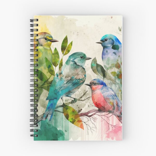 Item preview, everybirdy golder birds pattern designed and sold by printiesart.