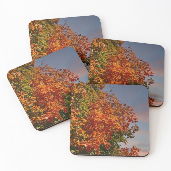 Item preview, Orange and Green Under Dusk Skies designed and sold by dbvirago.