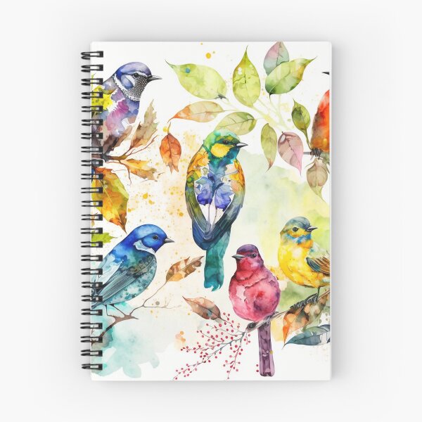 Item preview, everybirdy golder birds pattern designed and sold by printiesart.