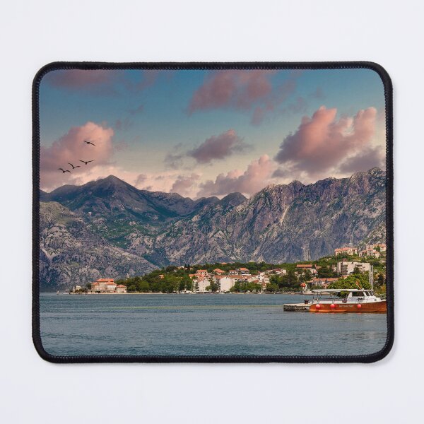 Item preview, Orange Boat in Kotor Bay designed and sold by dbvirago.