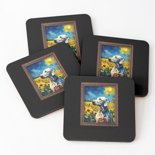 Item preview, Azawakh Sunflower Painting Adorable Dog designed and sold by rafaeltto.