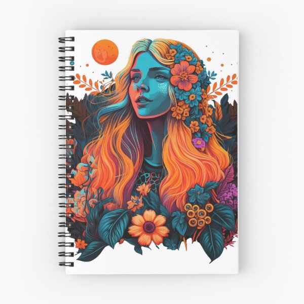 Item preview, Colorful Floral 70's designed and sold by MerinoArt.