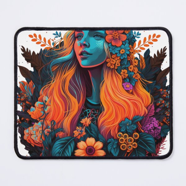 Item preview, Colorful Floral 70's designed and sold by MerinoArt.