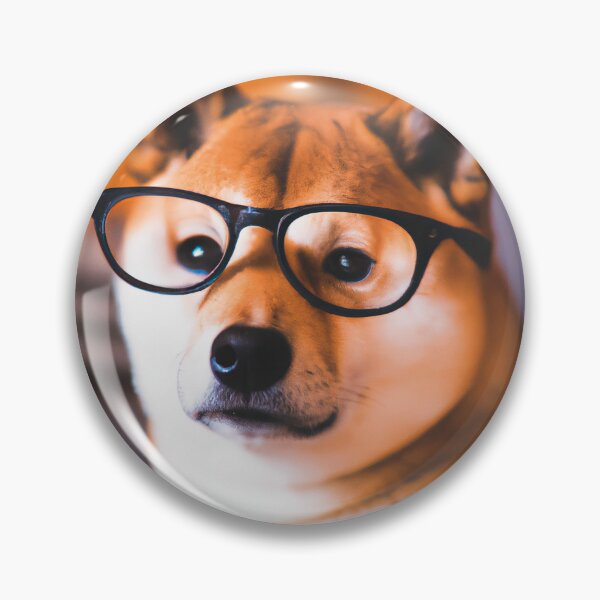 Item preview, Shiba Four Eyes designed and sold by OcelotStore.