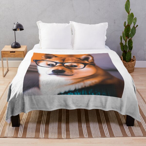 Item preview, Shiba Four Eyes designed and sold by OcelotStore.