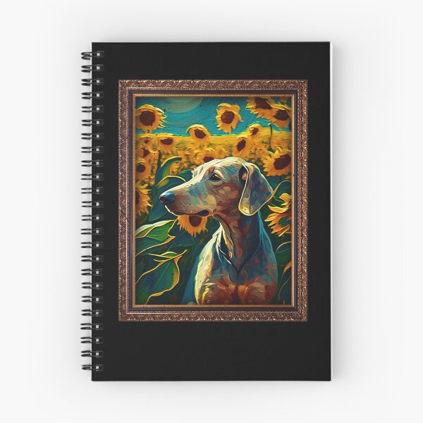 Item preview, Azawakh Sunflower Painting Adorable Dog designed and sold by rafaeltto.