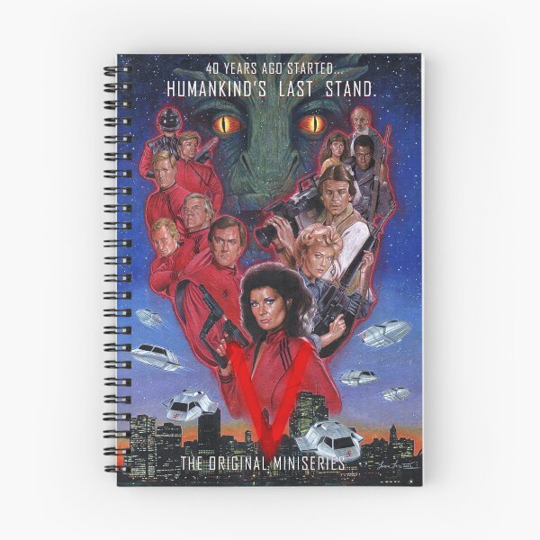 Item preview, V the original miniseries 40th anniversary with text designed and sold by juanjoseart1980.