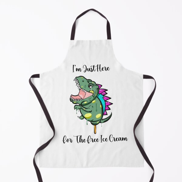 Item preview, I'm Just Here Foot The Free Ice Cream designed and sold by ArtByNabes.