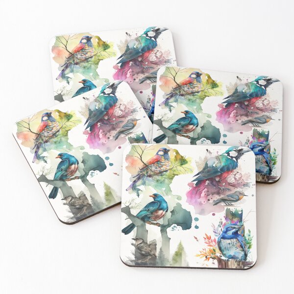 Item preview, everybirdy golder birds pattern designed and sold by printiesart.