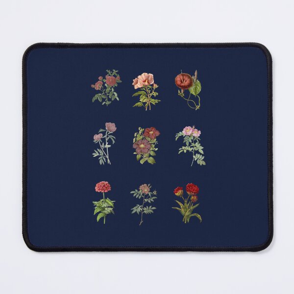 Item preview, vintage retro pink flowers designed and sold by venomouspixie.